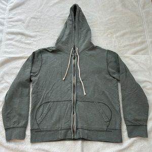 Vintage J Crew slub terry loop hoodie